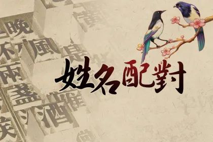 姓名配对