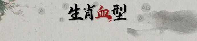 生肖血型分析