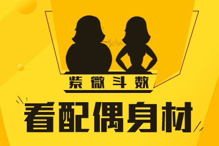 紫微斗数测配偶身材